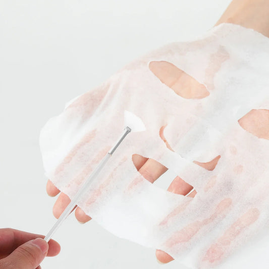 3PCS Shape for DIY Skin Care Mask Diy Brushes Fan Shape Mask Brushes Facials Skincare Smooth Coverage Beauty Tools