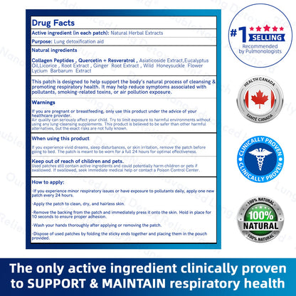 CAUP16:🍁✅𝐎𝐟𝐟𝐢𝐜𝐢𝐚𝐥 𝐒𝐭𝐨𝐫𝐞:𝐎𝐮𝐫𝐥𝐲𝐚𝐫𝐝®  𝐃𝐨𝐮𝐛𝐥𝐞𝐍𝐚𝐧𝐨 𝐀𝐝𝐯𝐚𝐧𝐜𝐞𝐝 𝐋𝐮𝐧𝐠 𝐃𝐞𝐭𝐨𝐱 𝐑𝐞𝐥𝐢𝐞𝐟 𝐏𝐚𝐭𝐜𝐡 (💝 Cough, wheezing, shortness of breath, sputum, stuffy nose, bronchitis, bronchitis, allergy symptoms, lung discomfort💝）