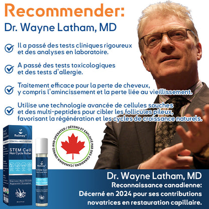 🇨🇦🍁Développé par des trichologues: 𝐑𝐨𝐥𝐢𝐦𝐞𝐲® 𝐒𝐓𝐄𝐌 𝐂𝐞𝐥𝐥 𝐇𝐚𝐢𝐫 𝐂𝐲𝐜𝐥𝐞 𝐑𝐨𝐥𝐥𝐞𝐫 – Stoppe instantanément la perte de cheveux et favorise une repousse réelle(🔥JUSQU’À 80% DE RABAIS)